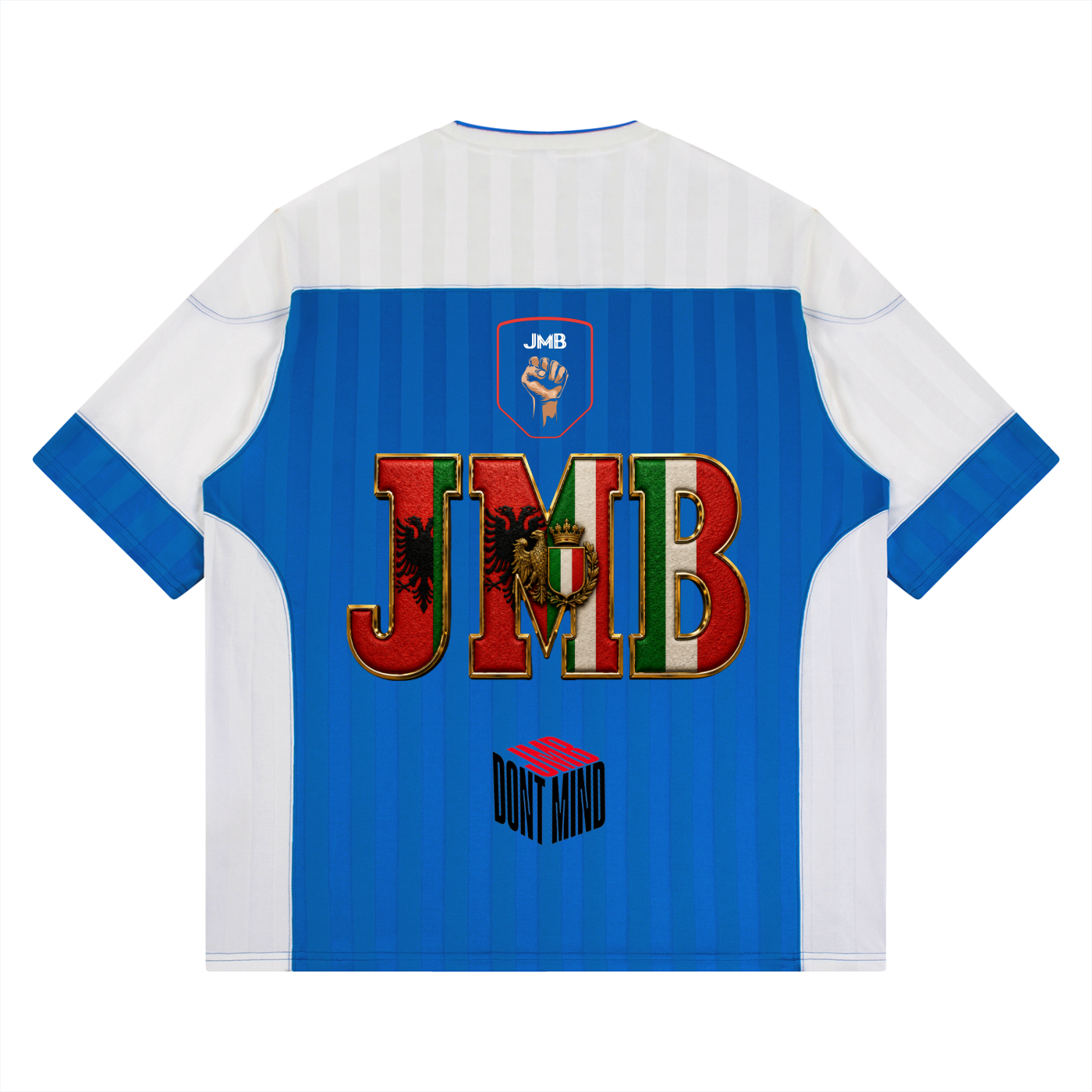 J M B HYBRID Unisex Striped Raglan Jersey