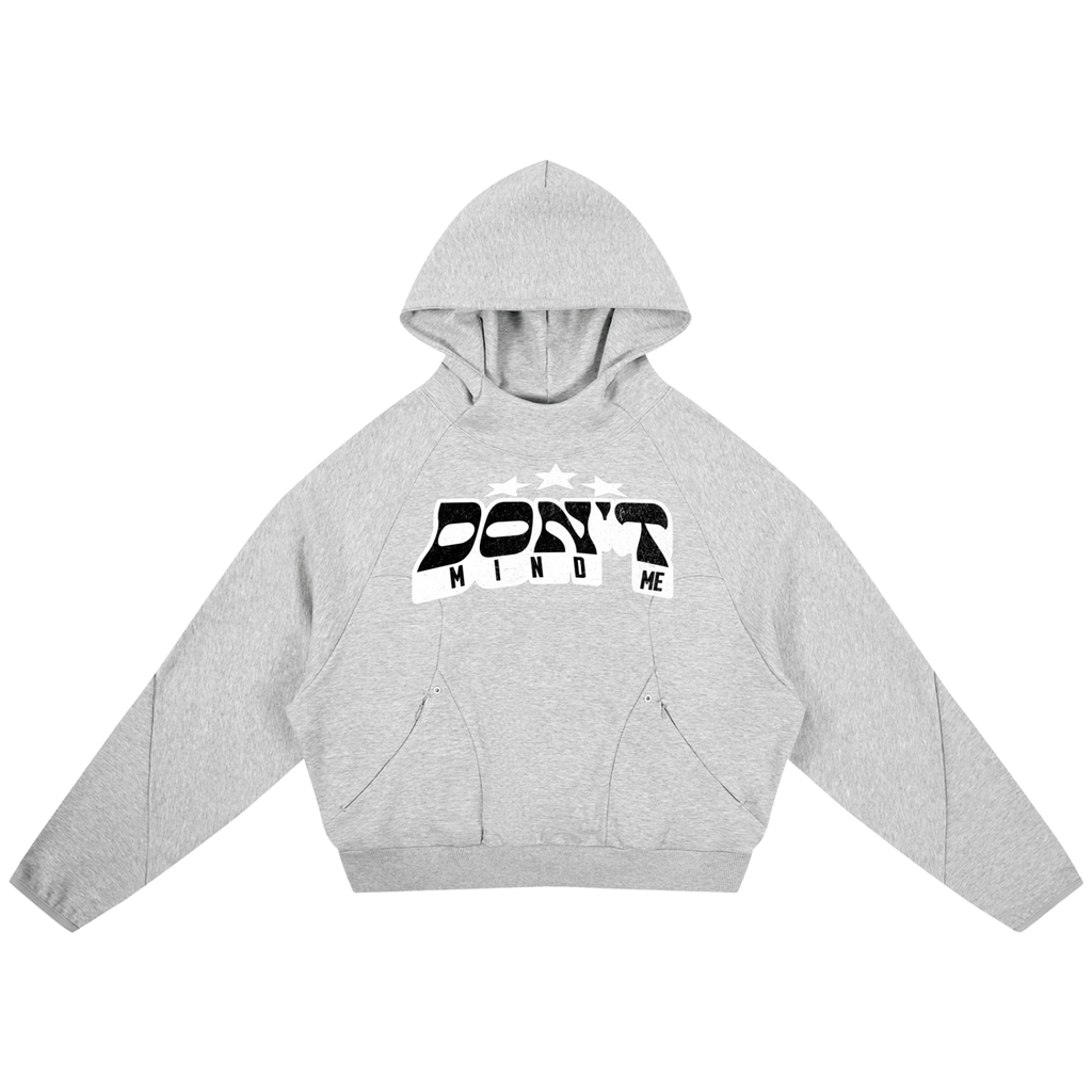 J M B Curved Panel Raglan Hoodie