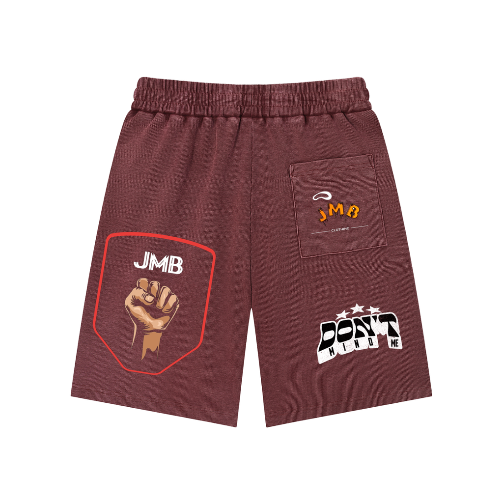 J M B Mineral Waffle Knit Shorts