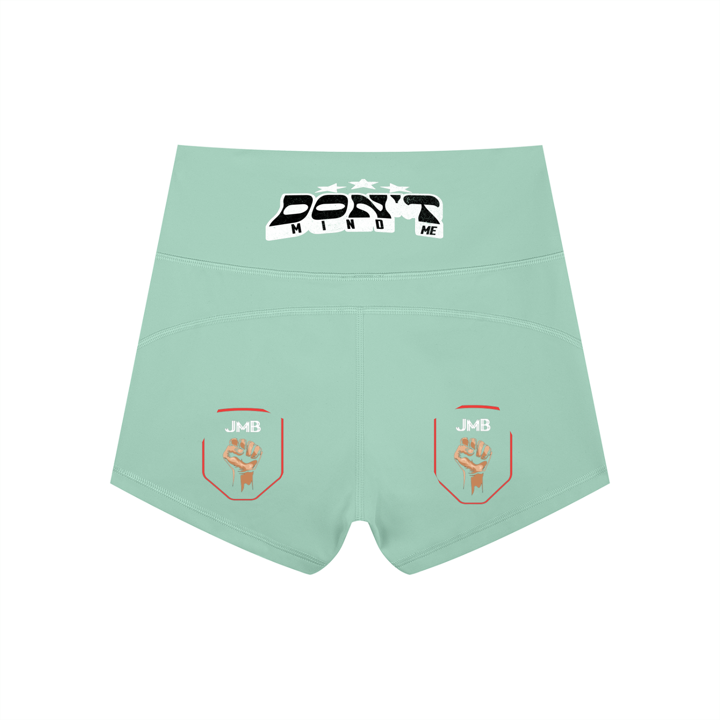 J M B Women’s High-Waist Yoga Shorts