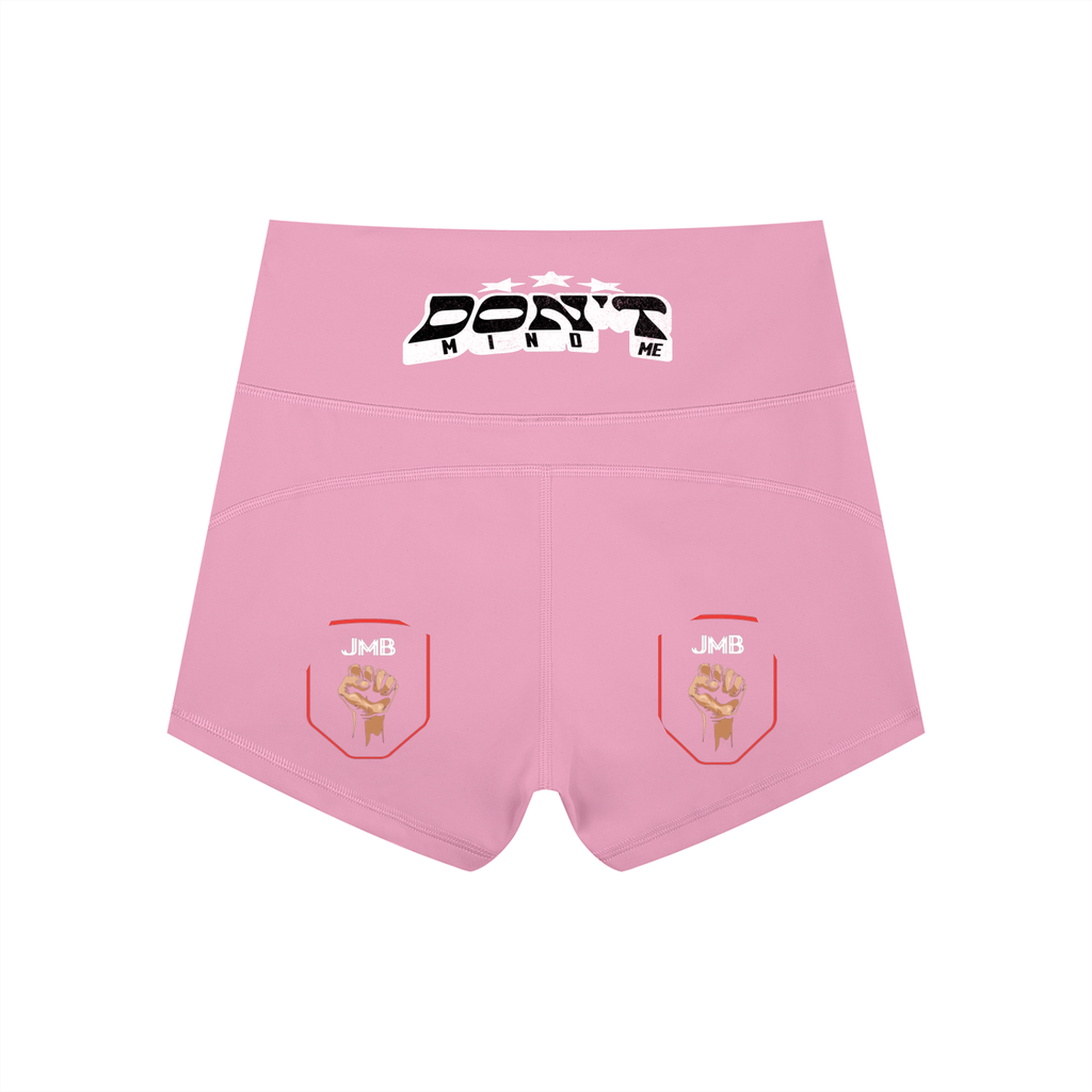 J M B Women’s High-Waist Yoga Shorts