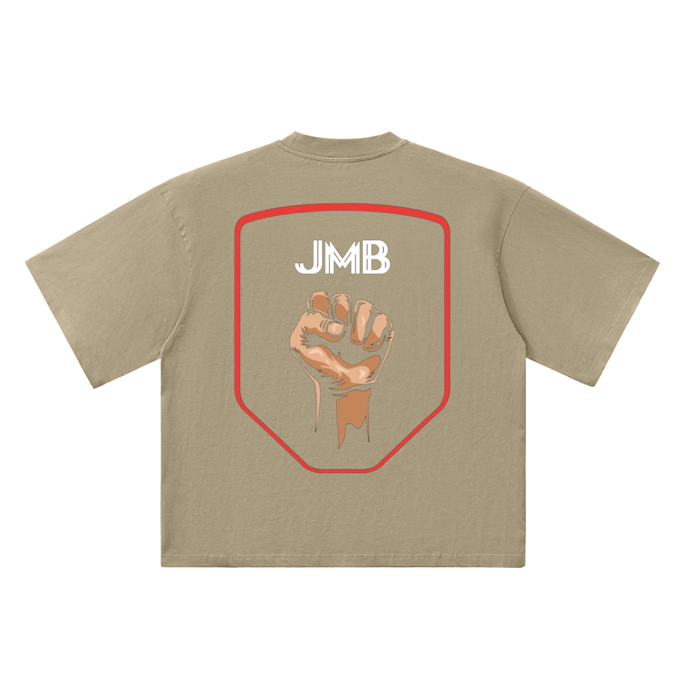J M B Oversized Drop Shoulder T-Shirt