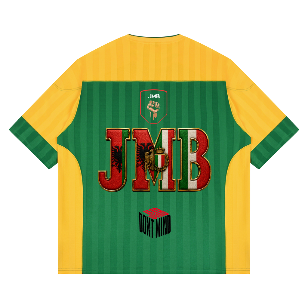 J M B HYBRID Unisex Striped Raglan Jersey