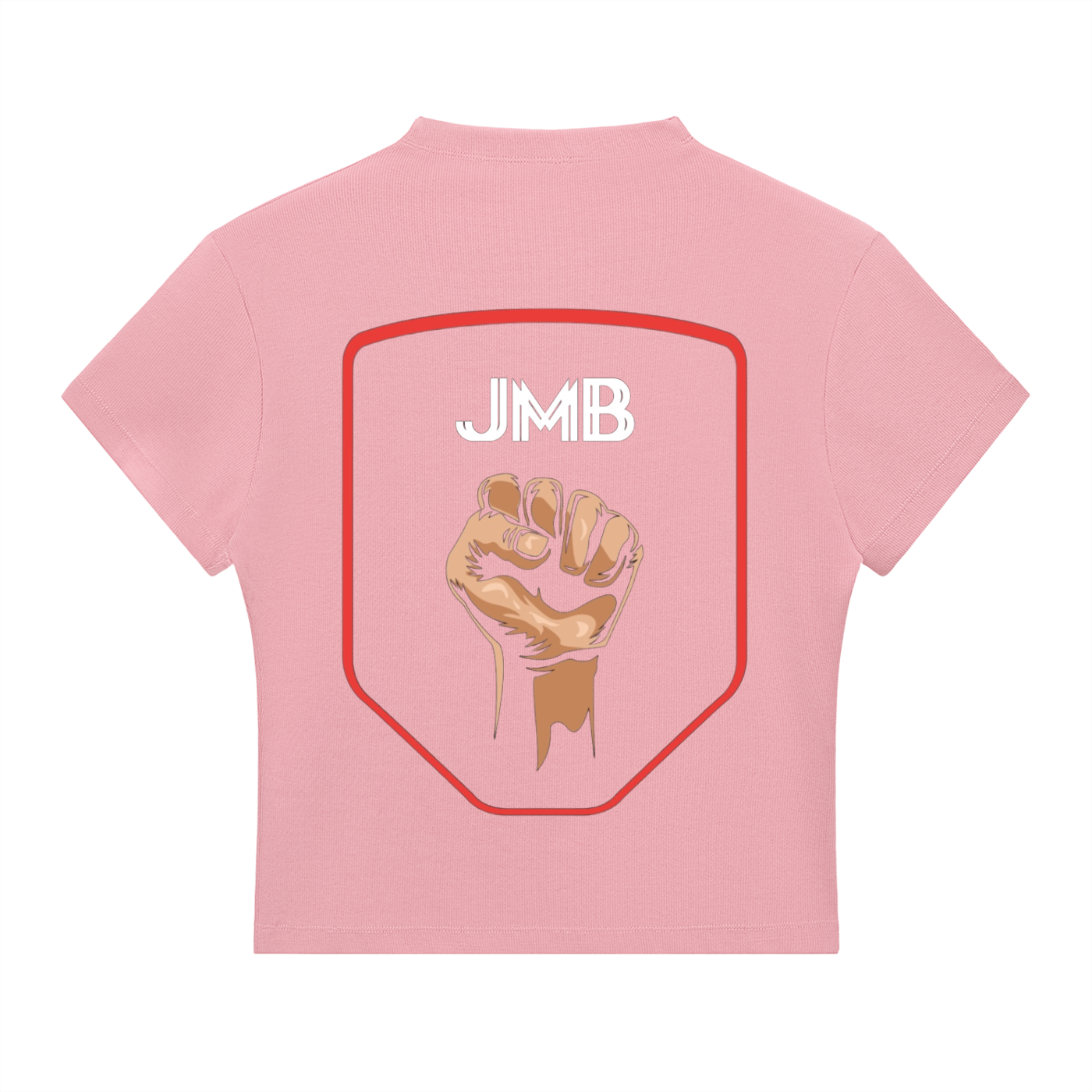 JM B Slim Fit Mock Neck T-Shirt