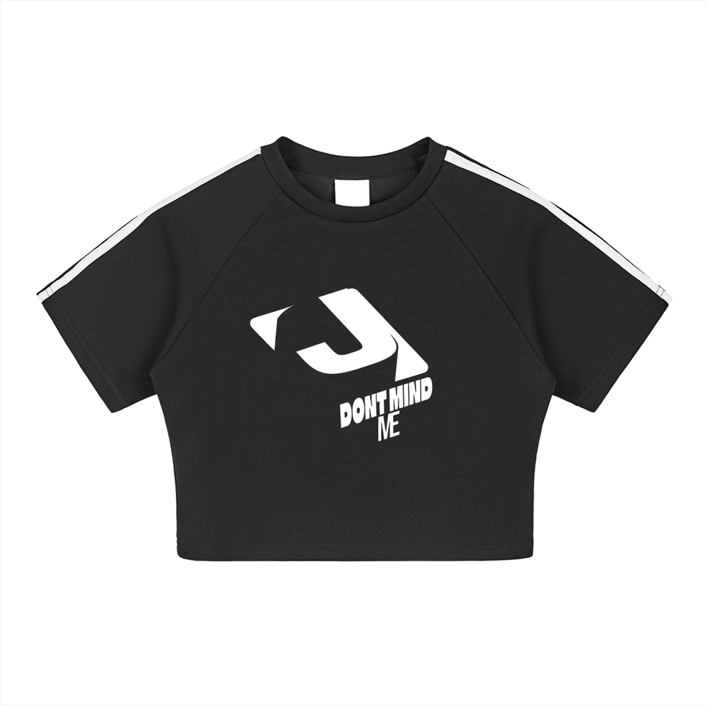 J M B Taped Cooling Crop Top