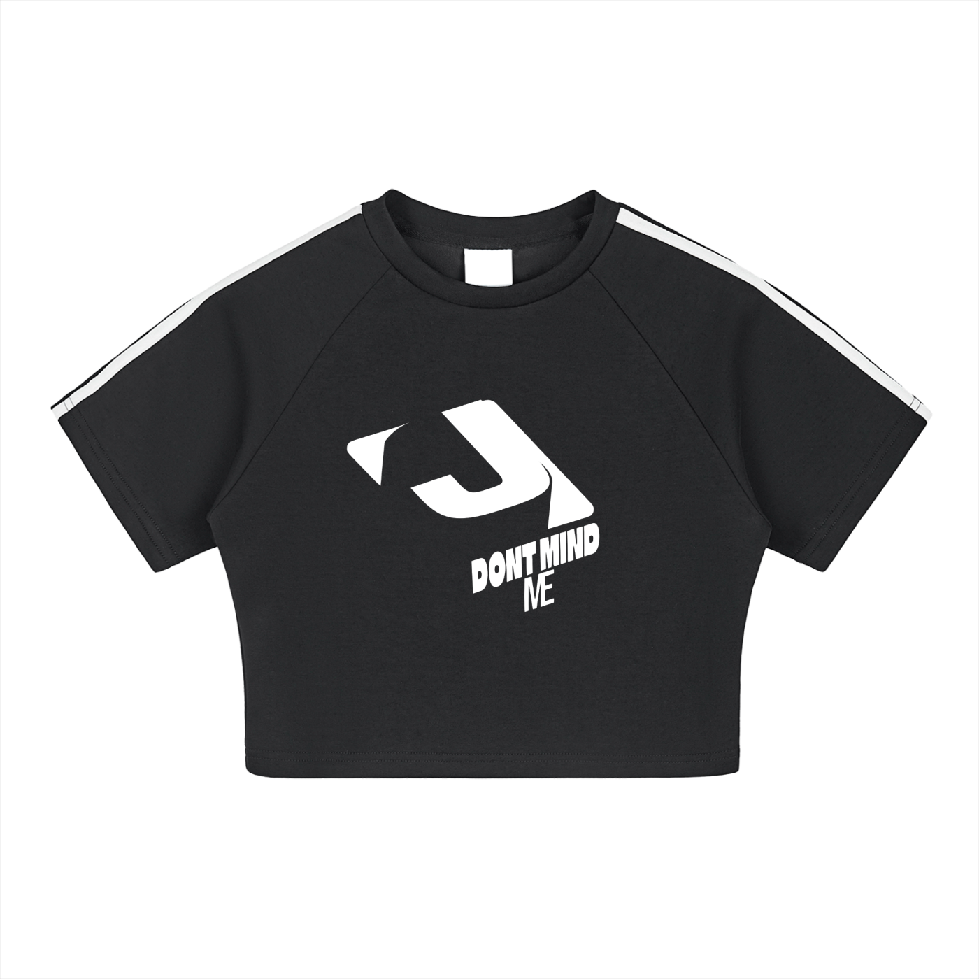 J M B Taped Cooling Crop Top