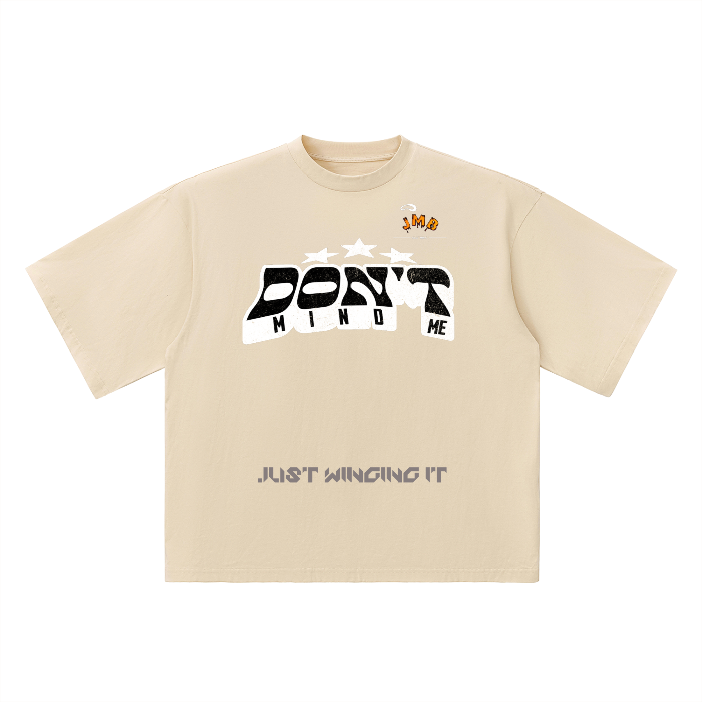 J M B Oversized Drop Shoulder T-Shirt