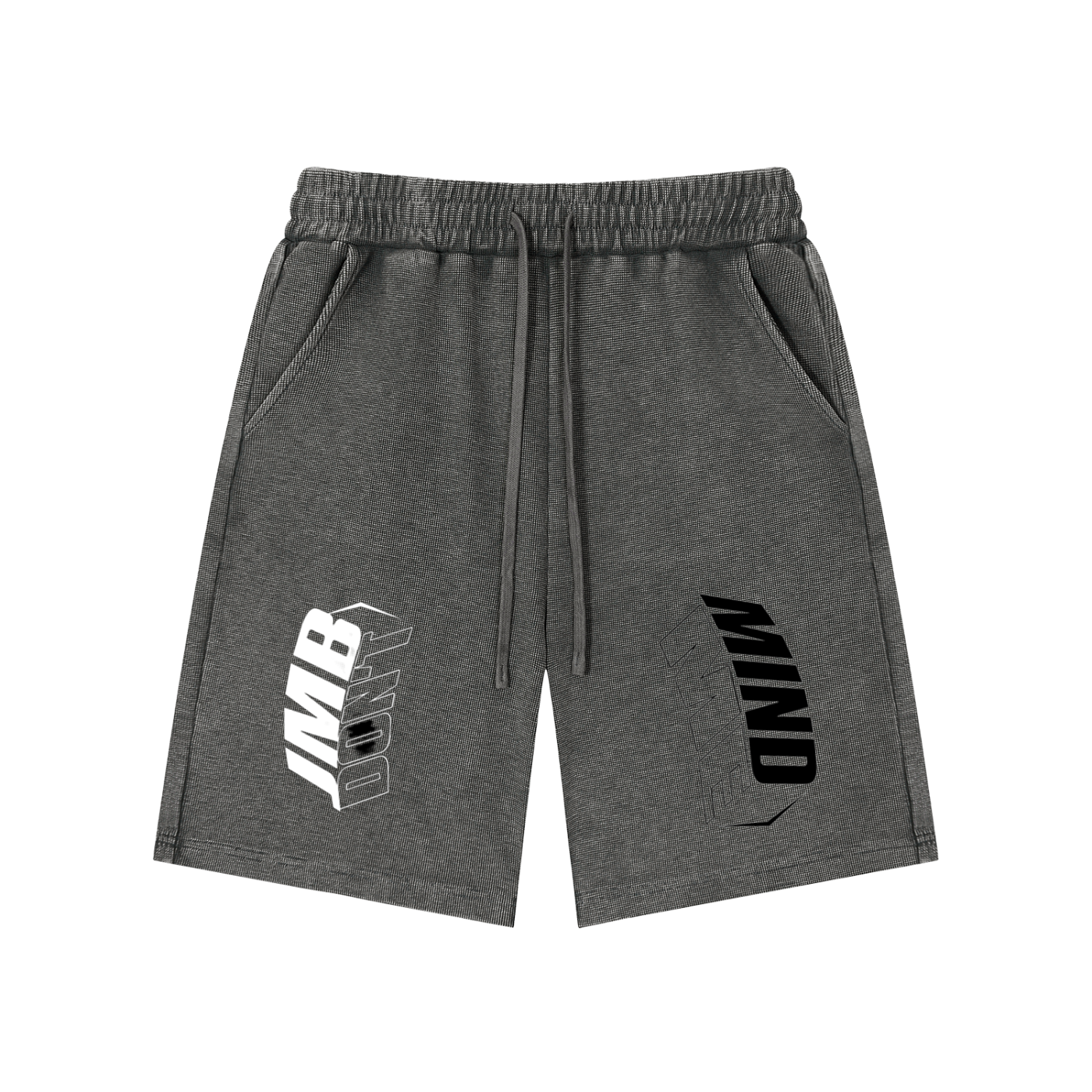 J M B Mineral Waffle Knit Shorts