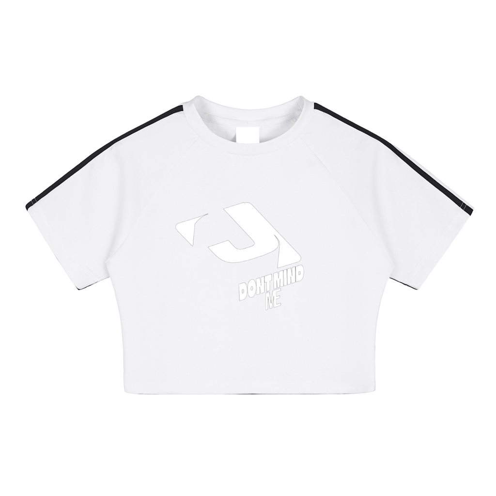 J M B Taped Cooling Crop Top