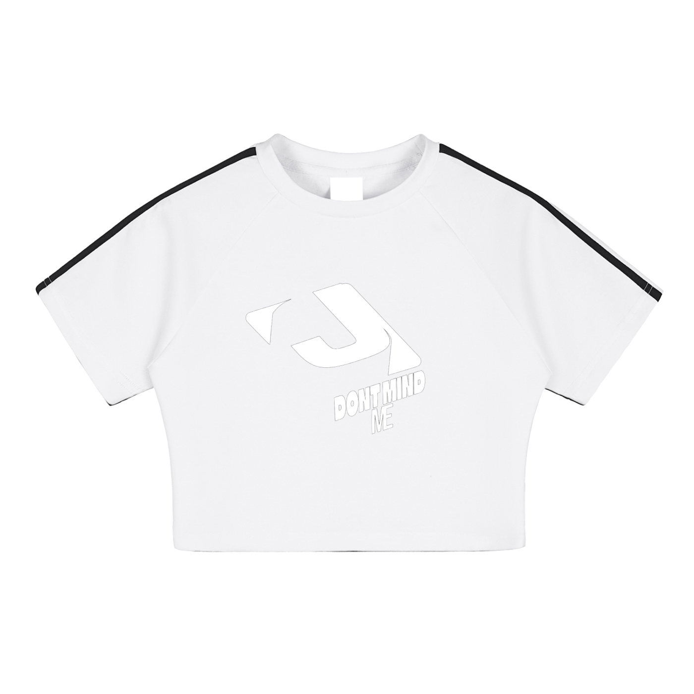 J M B Taped Cooling Crop Top