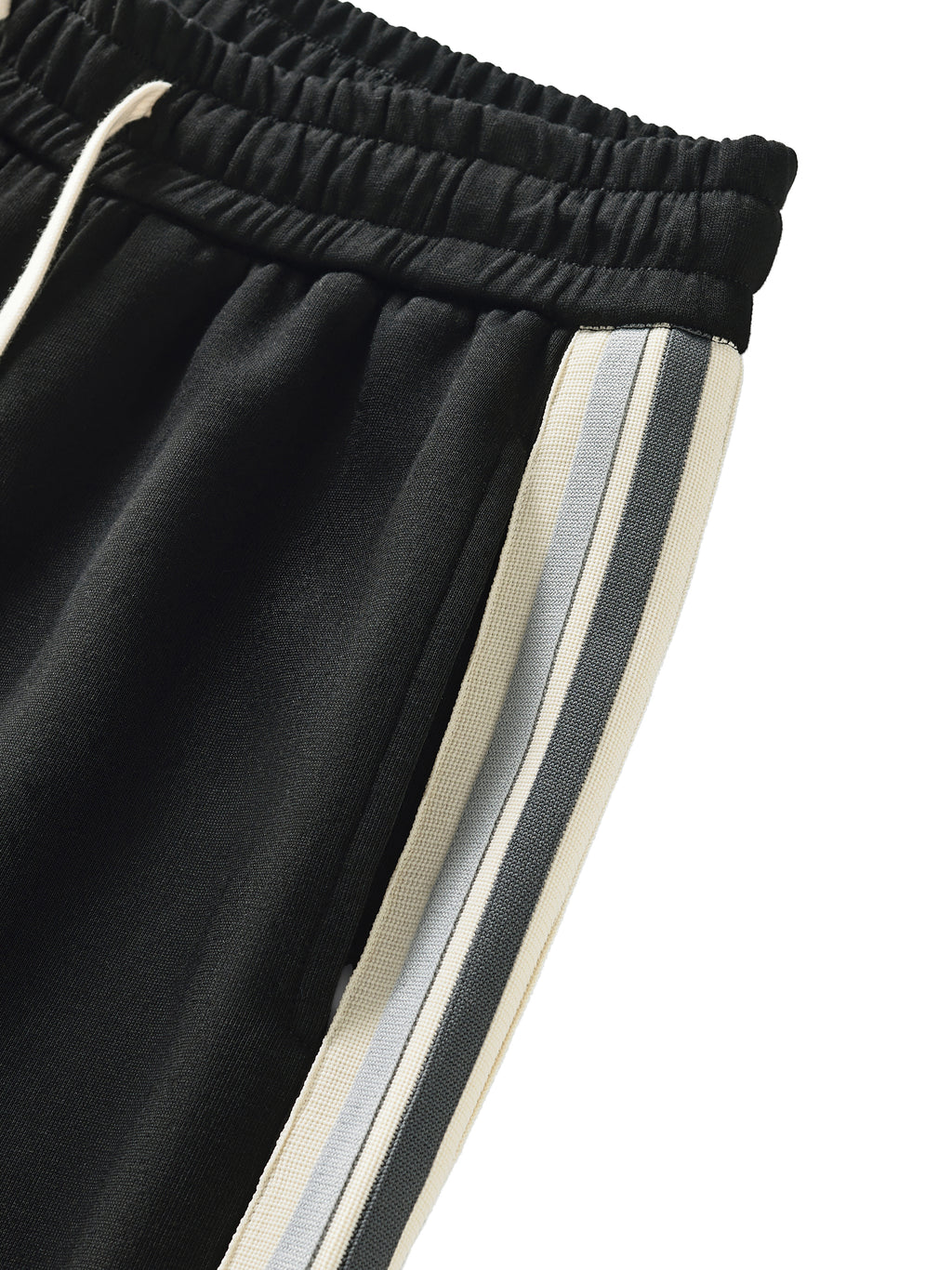 J M B Contrast Side-Stripe Straight-Leg  Pants