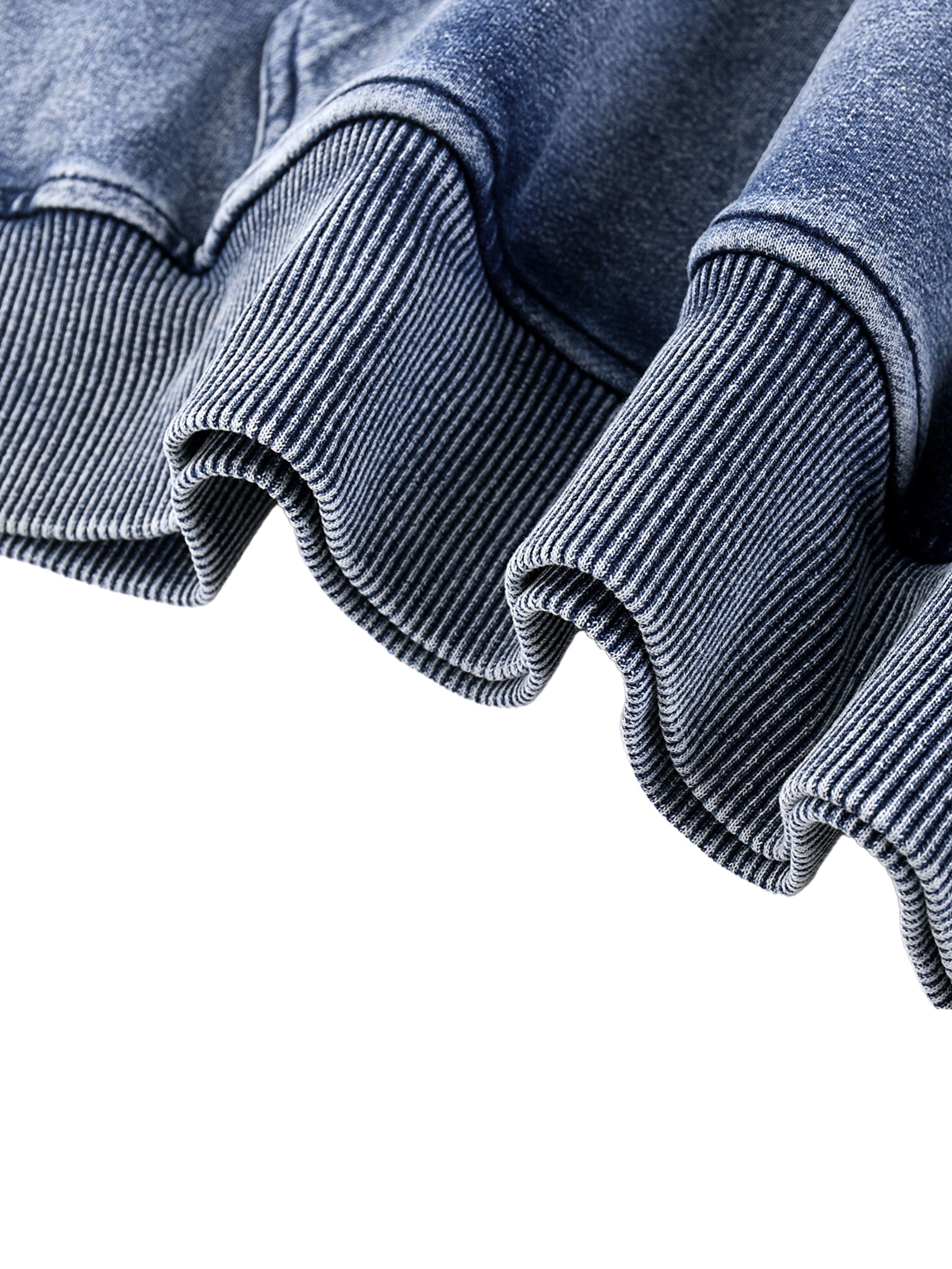 J M B Snow Wash Oversized Hoodie